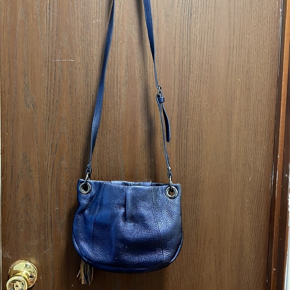 Vince Camuto Royal Blue Crossbody Handbag - Picture 12 of 14